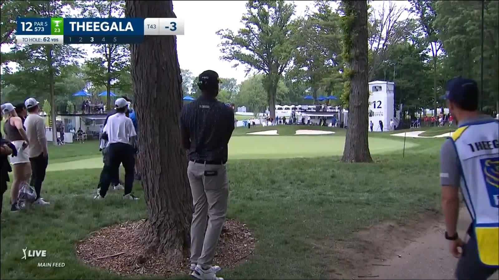 Sahith Theegala's crafty escape leads to birdie at RBC Canadian