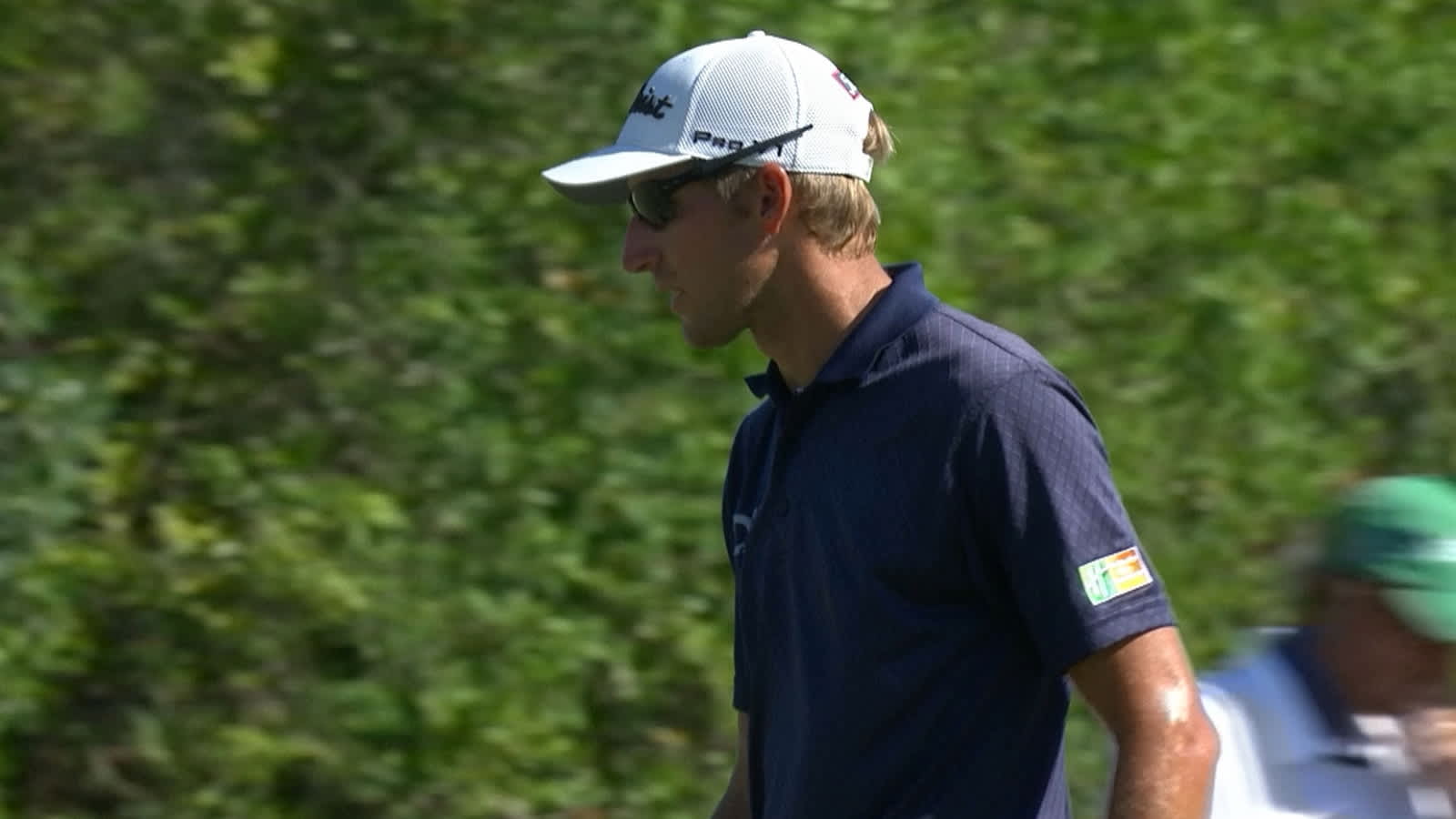 Richy Werenski sinks birdie putt from off the green at Mayakoba