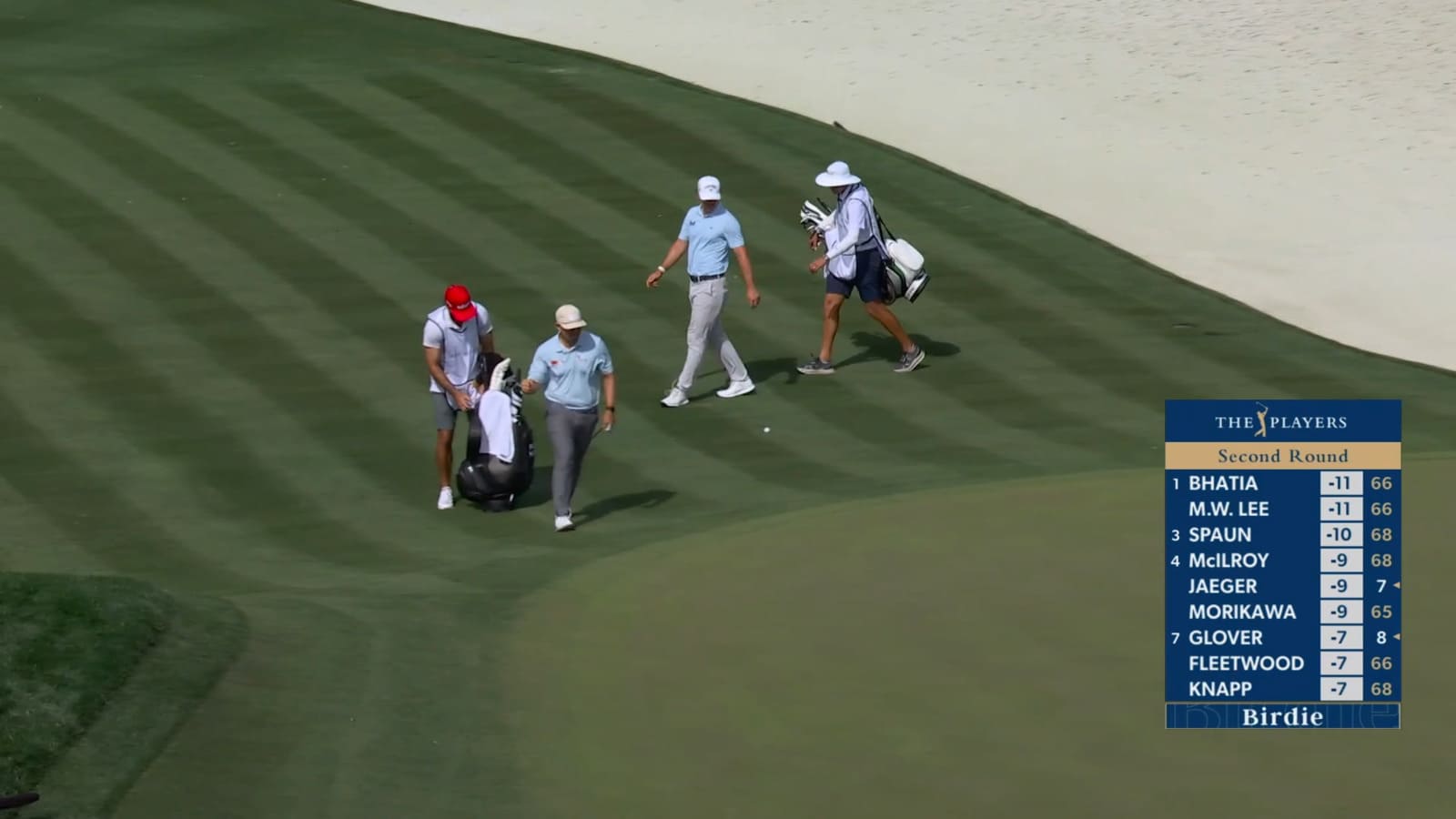 Rico Hoey chips in for birdie from 44 feet at THE PLAYERS