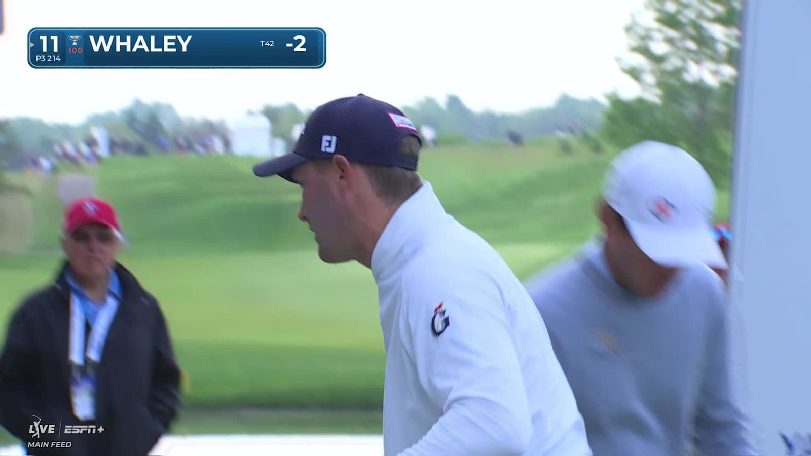 Vince Whaley makes birdie on No. 11 at RBC Canadian