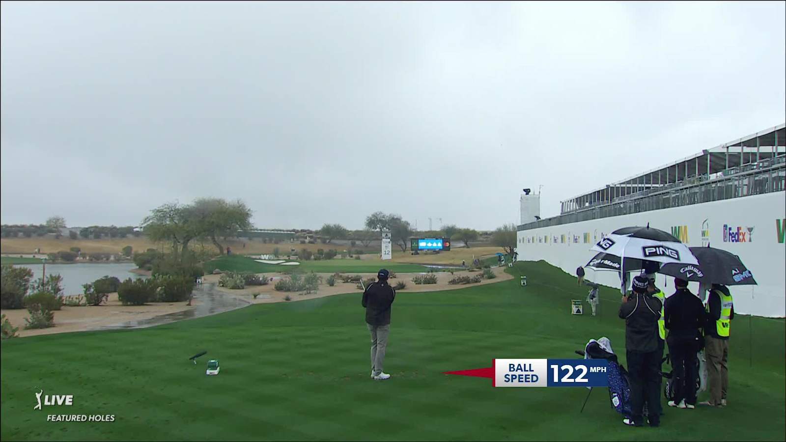 Adam Schenk sticks tee shot to set up birdie at WM Phoenix Open