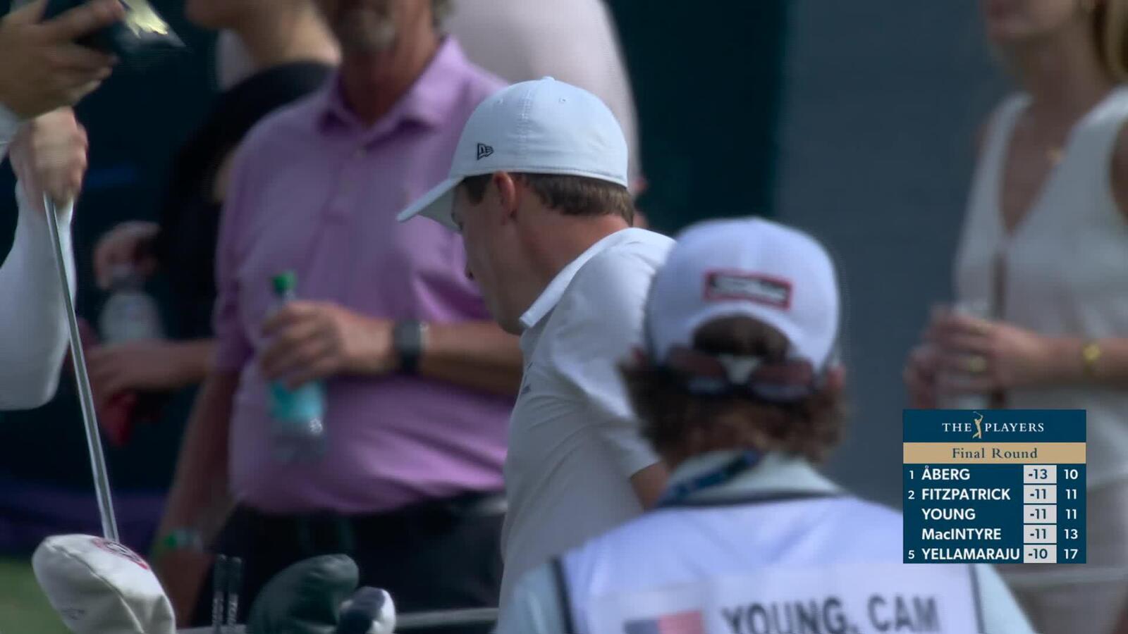 Matt Fitzpatrick hits 118-yard approach to 3 feet, sets up birdie on No. 12 at THE PLAYERS