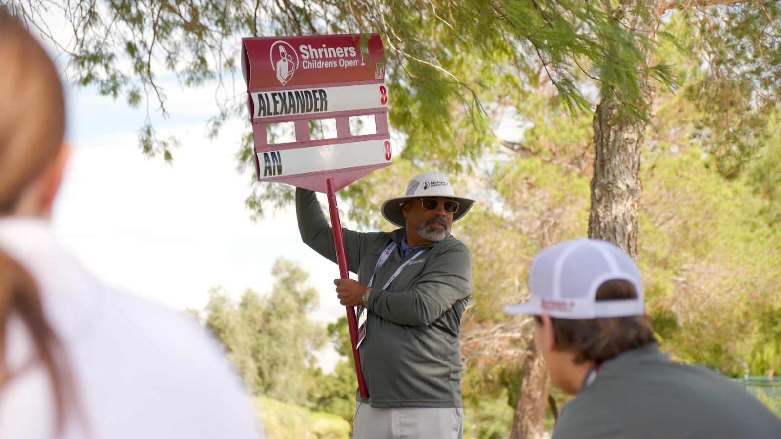 Spend a day with the Standard Bearer Chairman at the Shriners Children’s Open