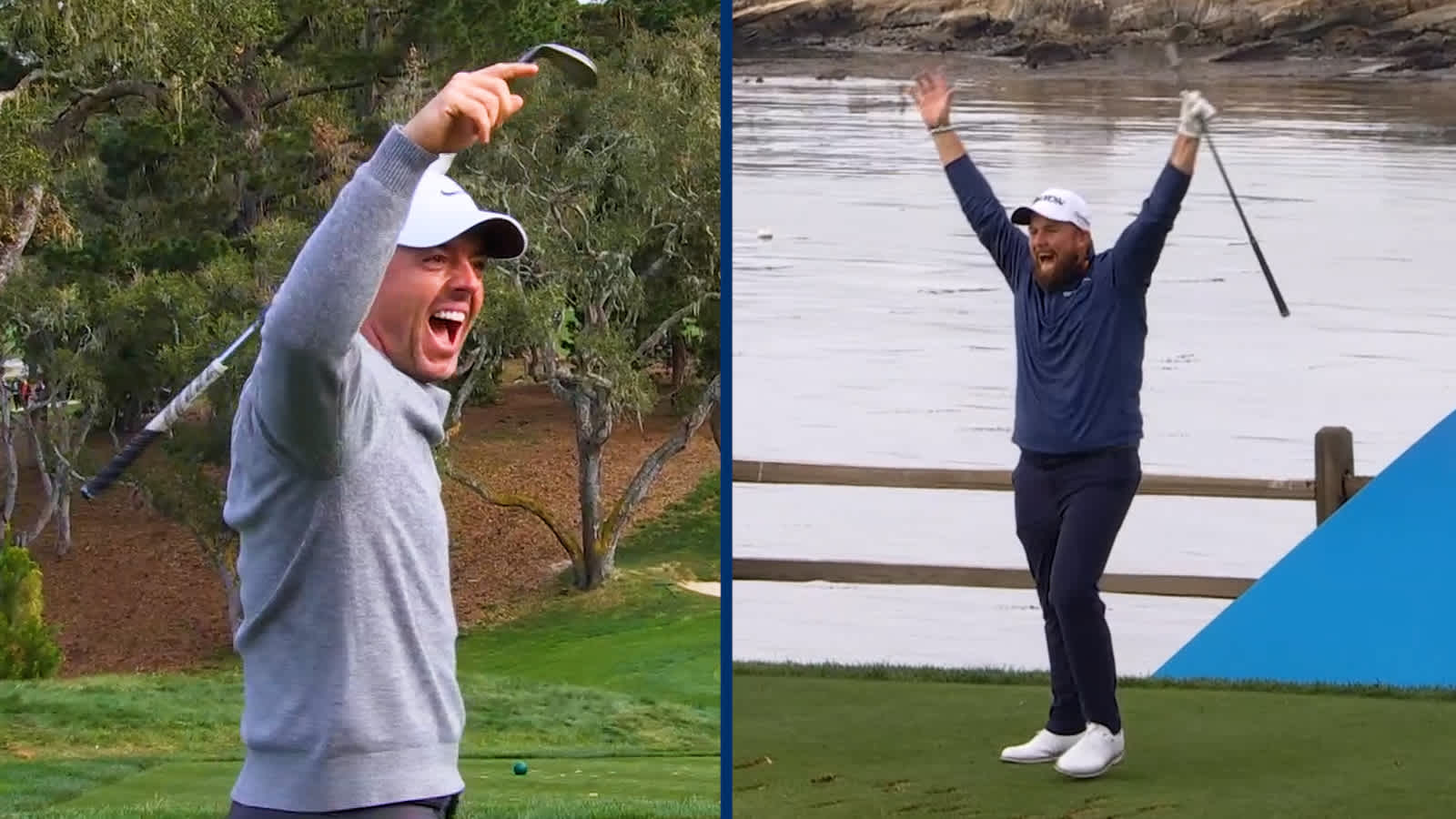 Rory McIlroy, Shane Lowry card first-round aces at AT&T Pebble Beach