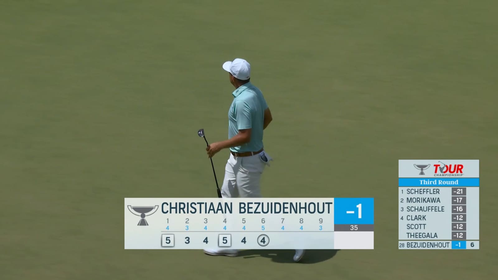Christiaan Bezuidenhout makes bounce-back birdie on No. 6 at TOUR Championship