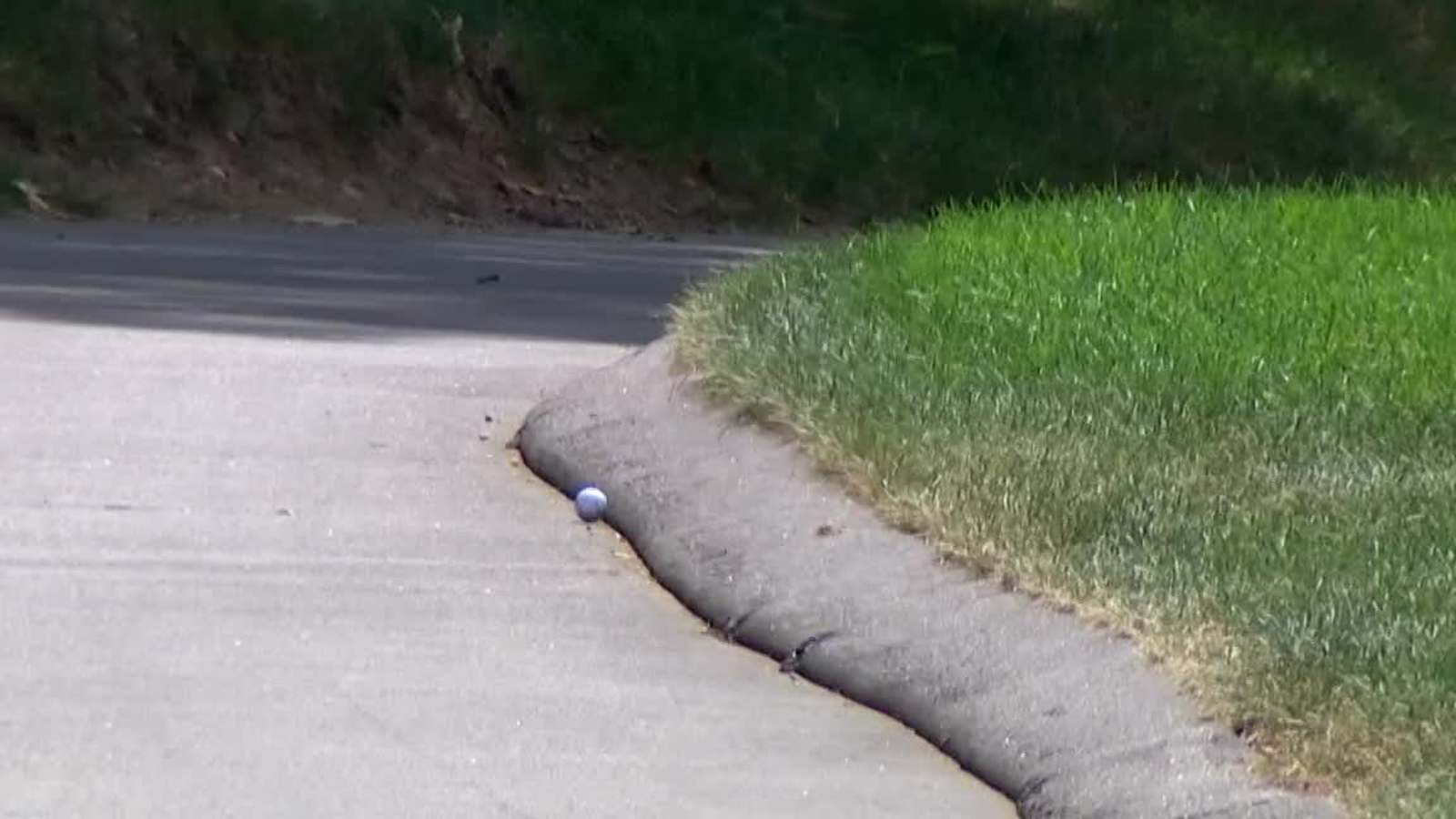 Bryson DeChambeau's 428-yard drive to cart path at Travelers