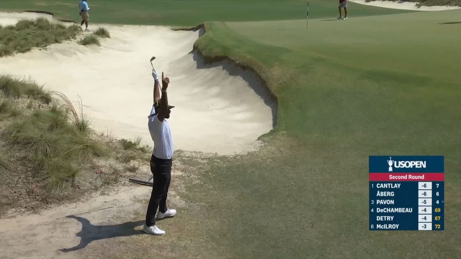 Sahith Theegala’s insane hole-out for birdie at the U.S. Open