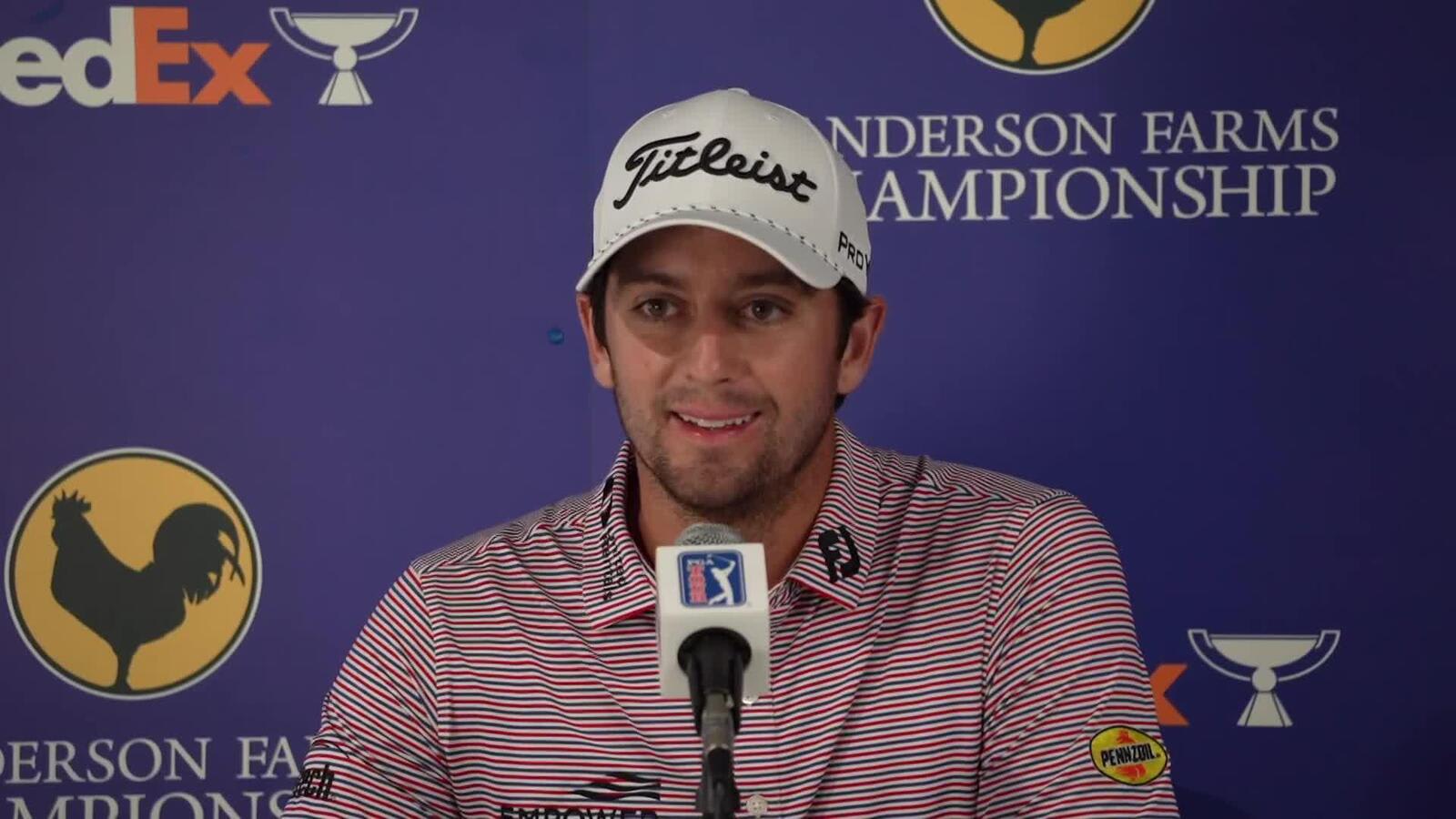 Davis Riley on why he considers Sanderson Farms his 'fifth major'