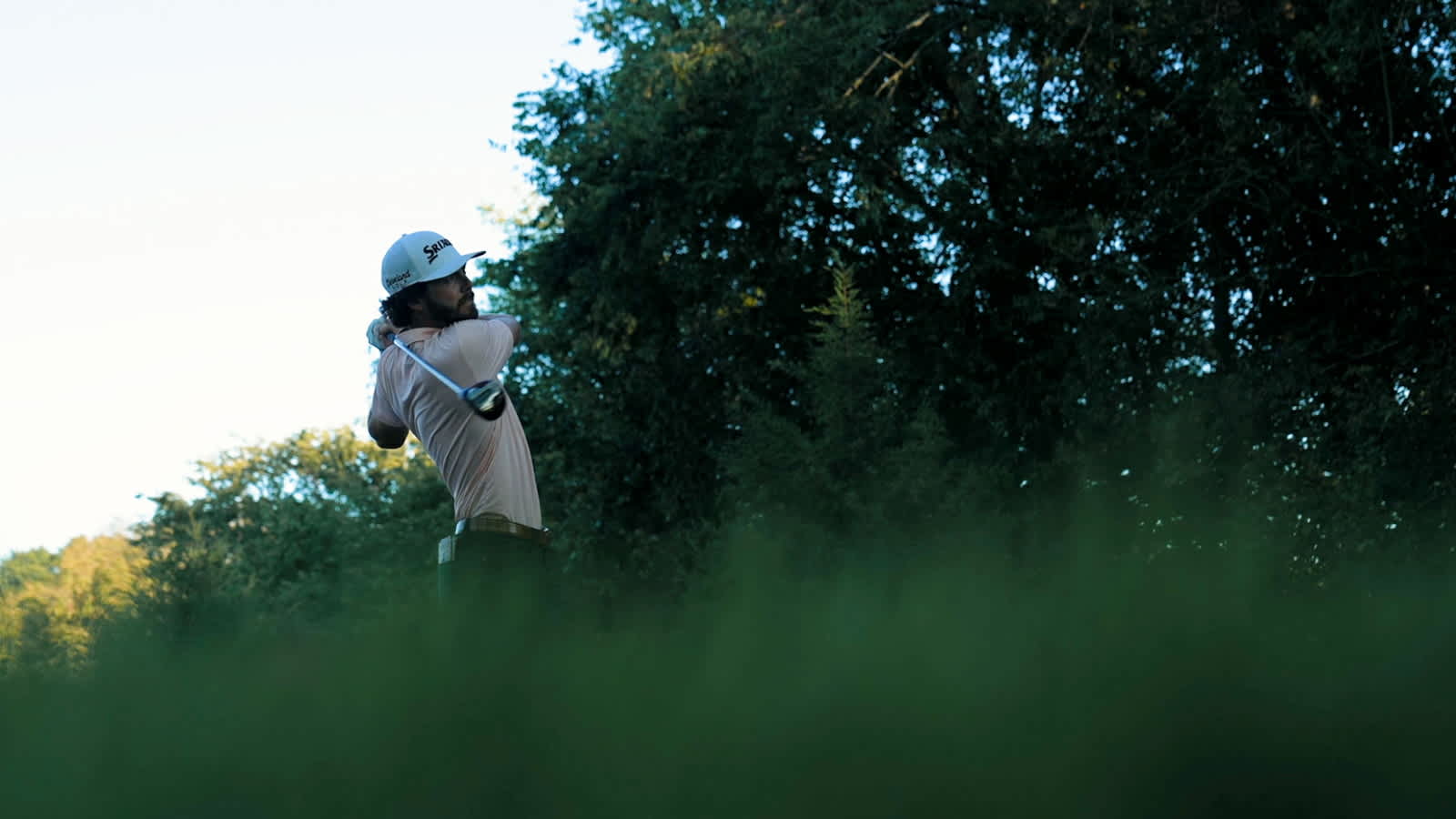 Scott Stevens on his second-round 69