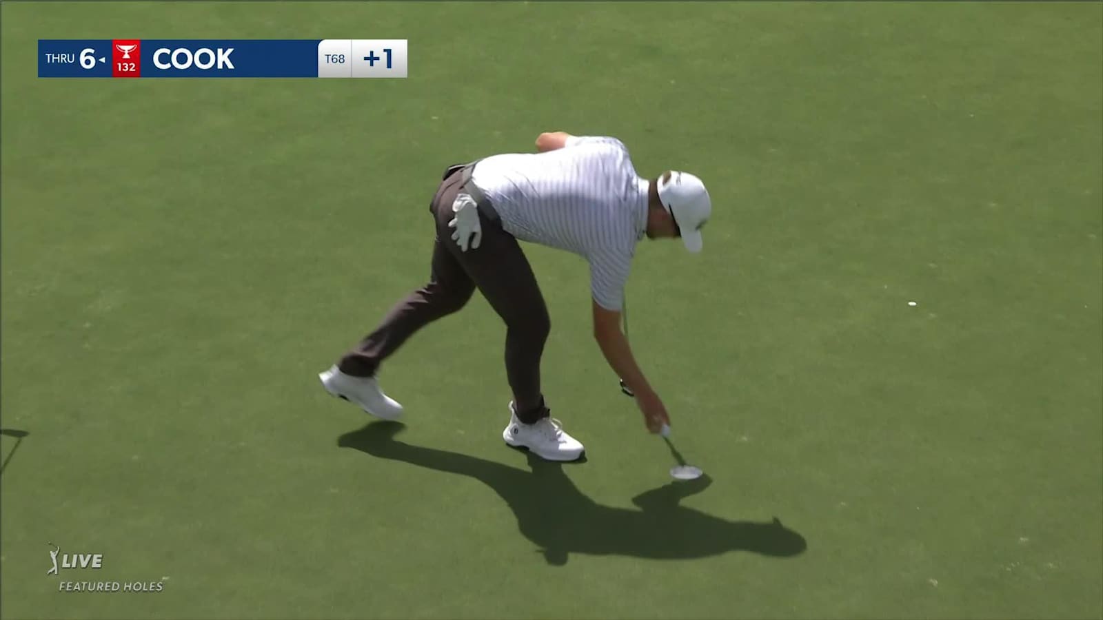Austin Cook uses tight tee shot to set up birdie at Honda