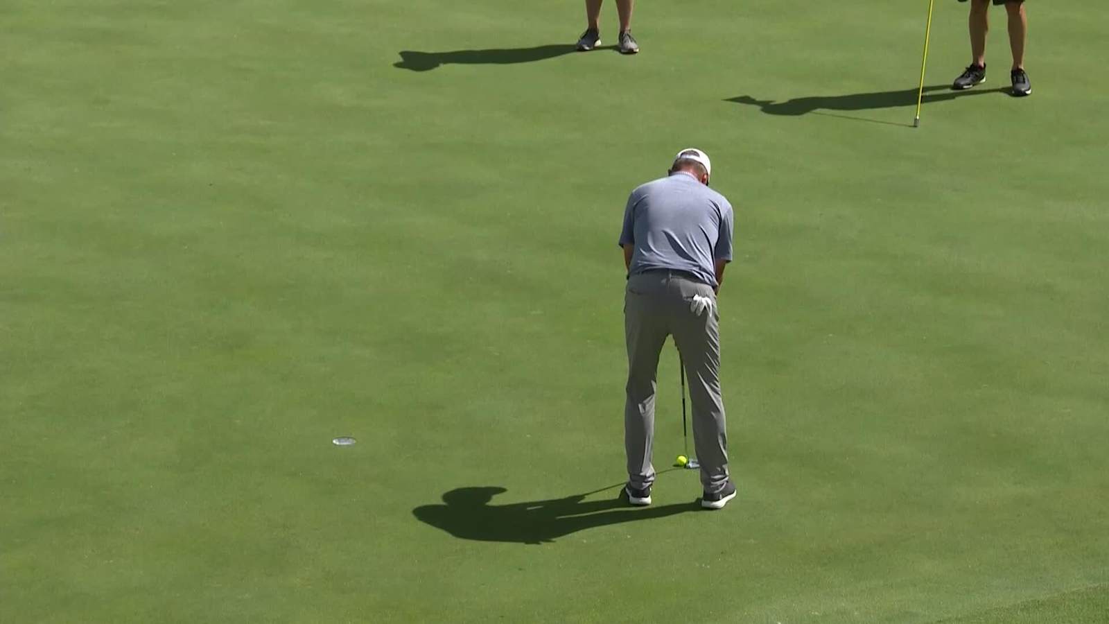 Paul Stankowski makes birdie on No. 16 at Kaulig Co. Championship