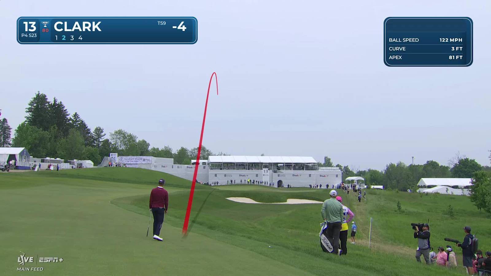 Wyndham Clark's beautiful approach sets up birdie at RBC Canadian