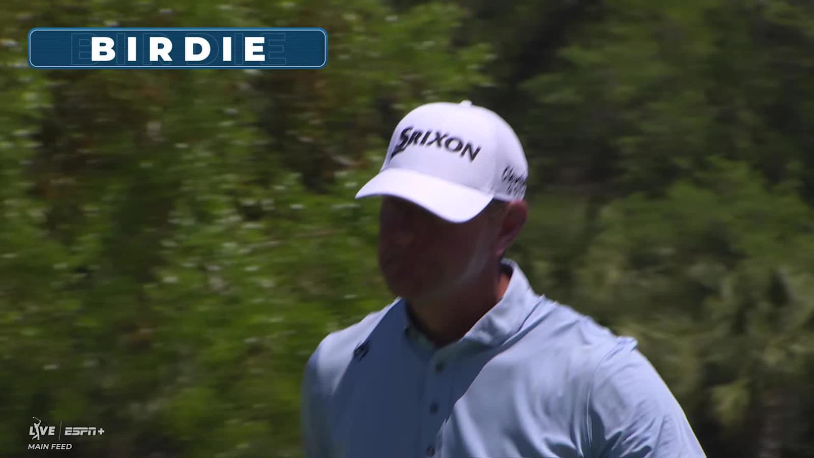 Lucas Glover puts down putt for birdie at RBC Heritage