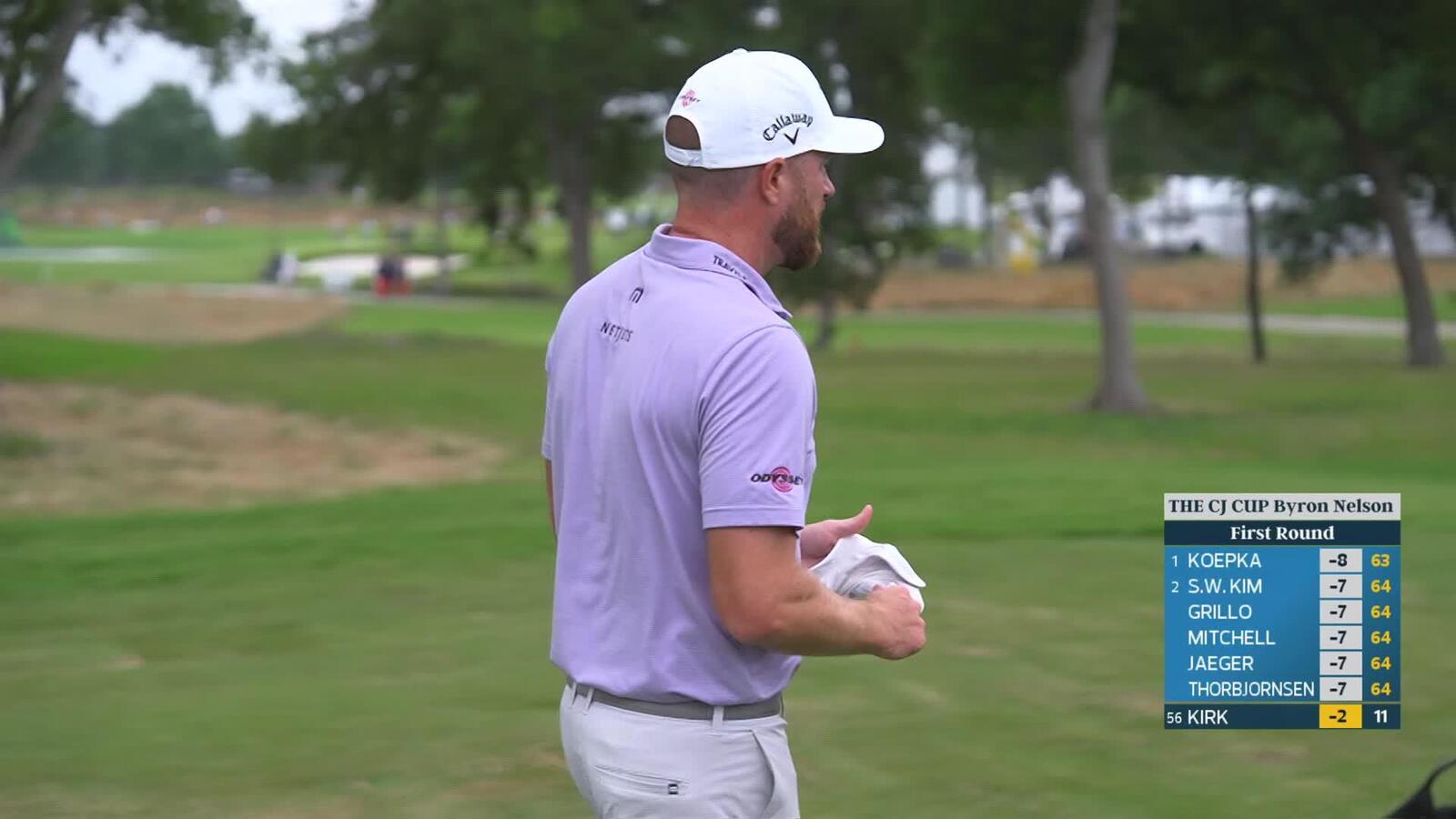 Chris Kirk makes birdie on No. 12 at THE CJ CUP
