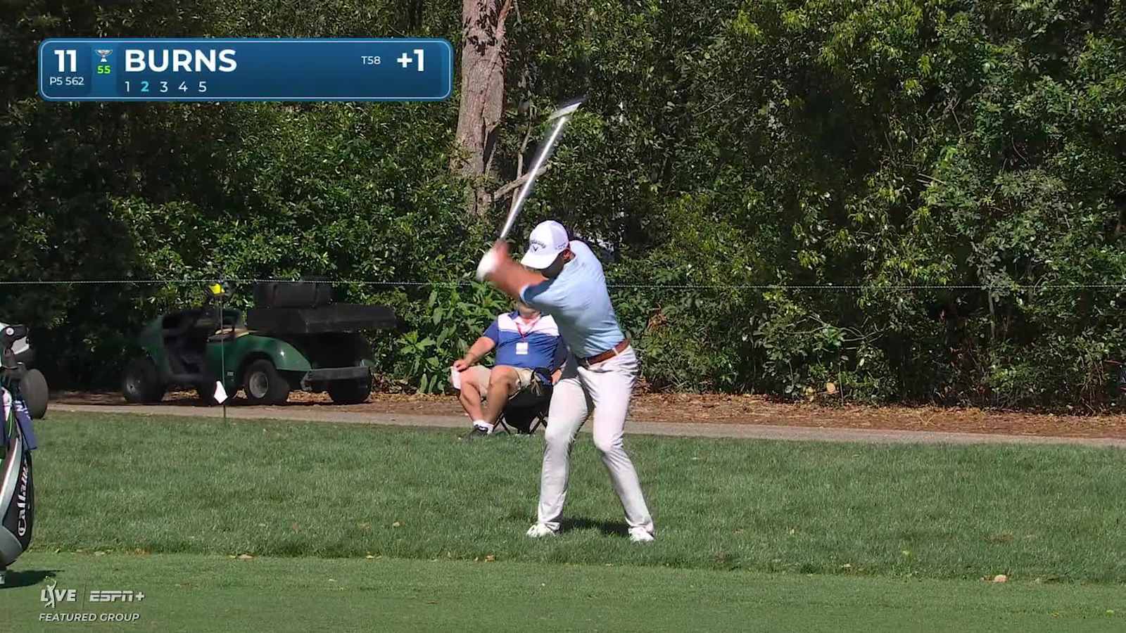 Sam Burns makes birdie on No. 11 at Valspar