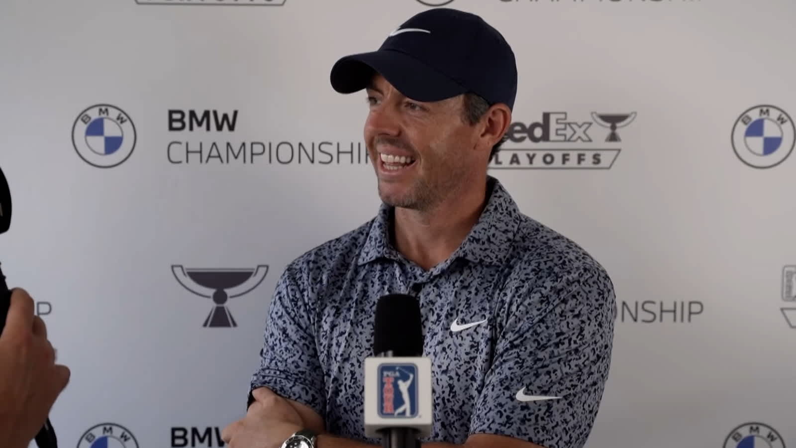 Rory McIlroy interview after Round 1 at BMW Championship 