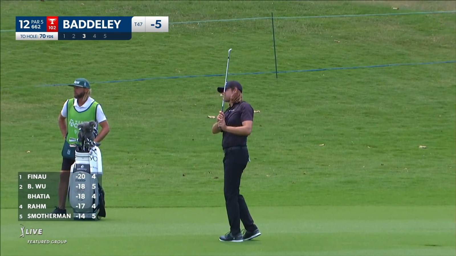 Aaron Baddeley wedges it close to set up birdie at Mexico Open