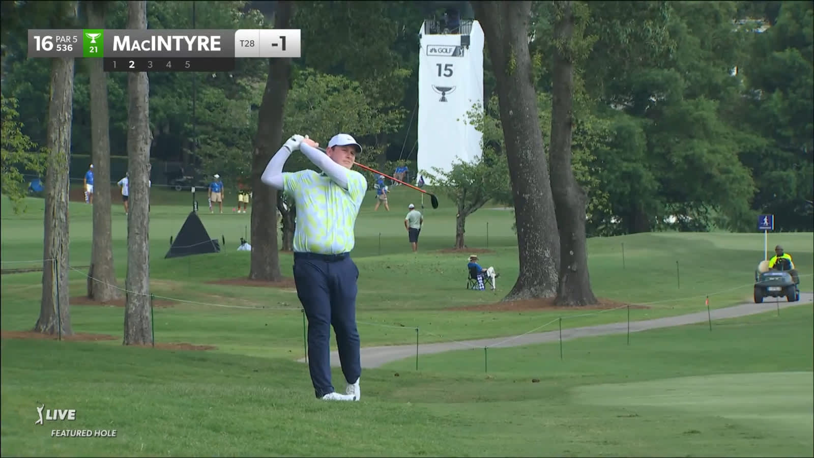 Robert MacIntyre converts birdie on No. 16 at FedEx St. Jude