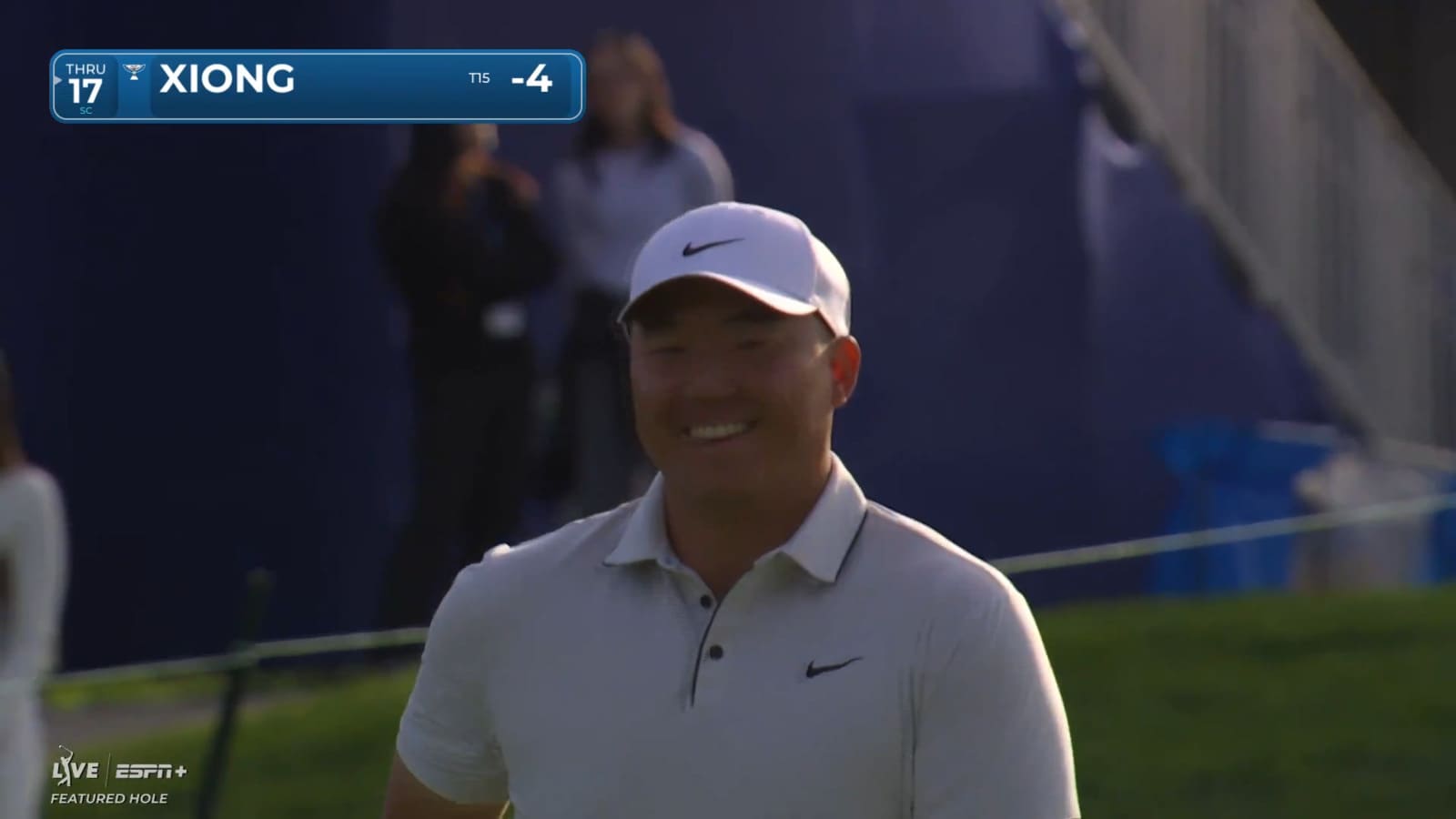 Norman Xiong curls in 12-footer for birdie at Farmers