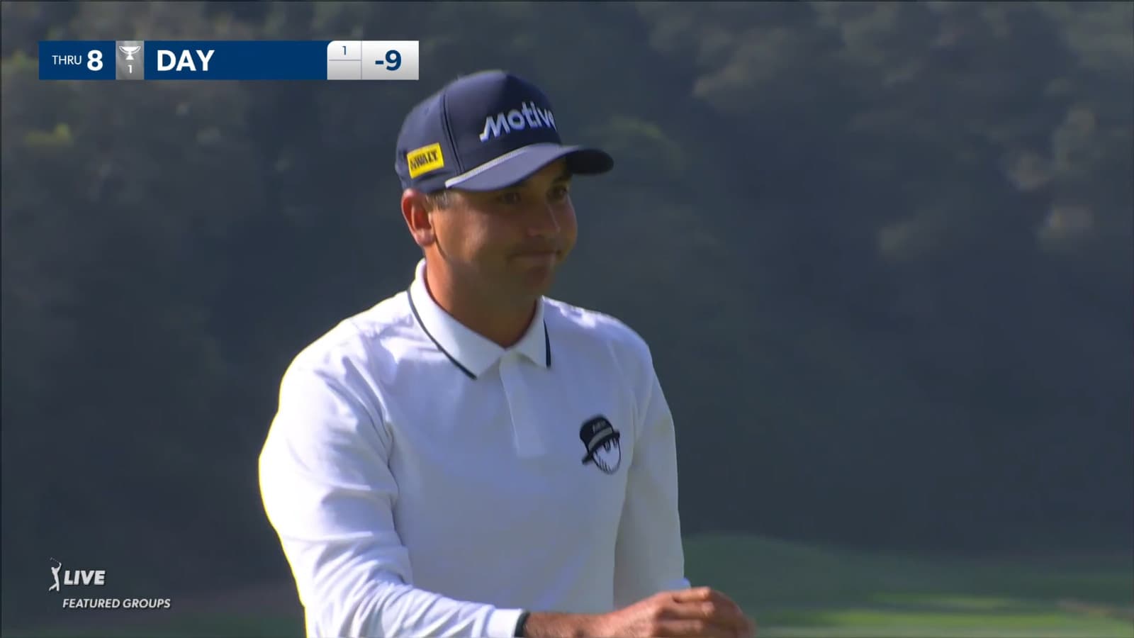 Jason Day makes birdie on No. 8 at Genesis