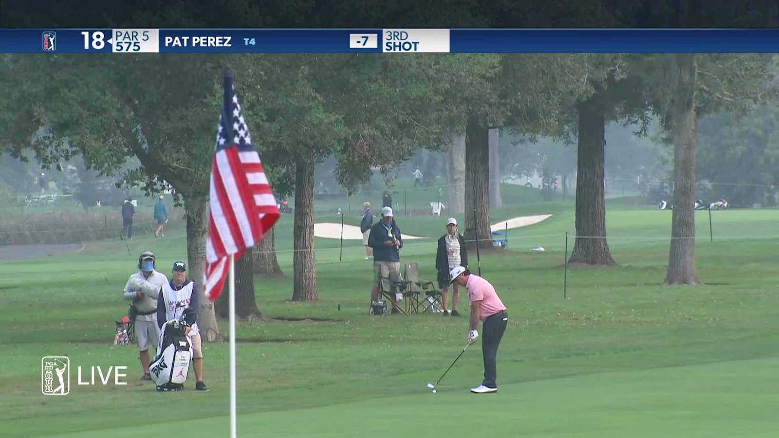 Pat Perez uses nice approach to set up birdie at Safeway Open 