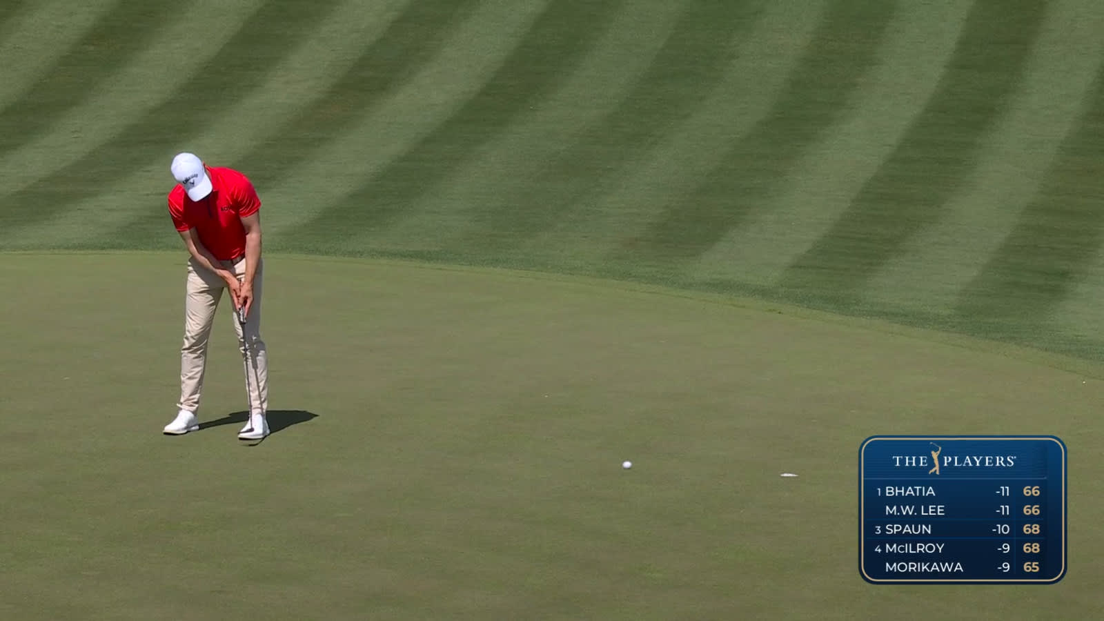Thomas Detry drips in birdie putt at THE PLAYERS