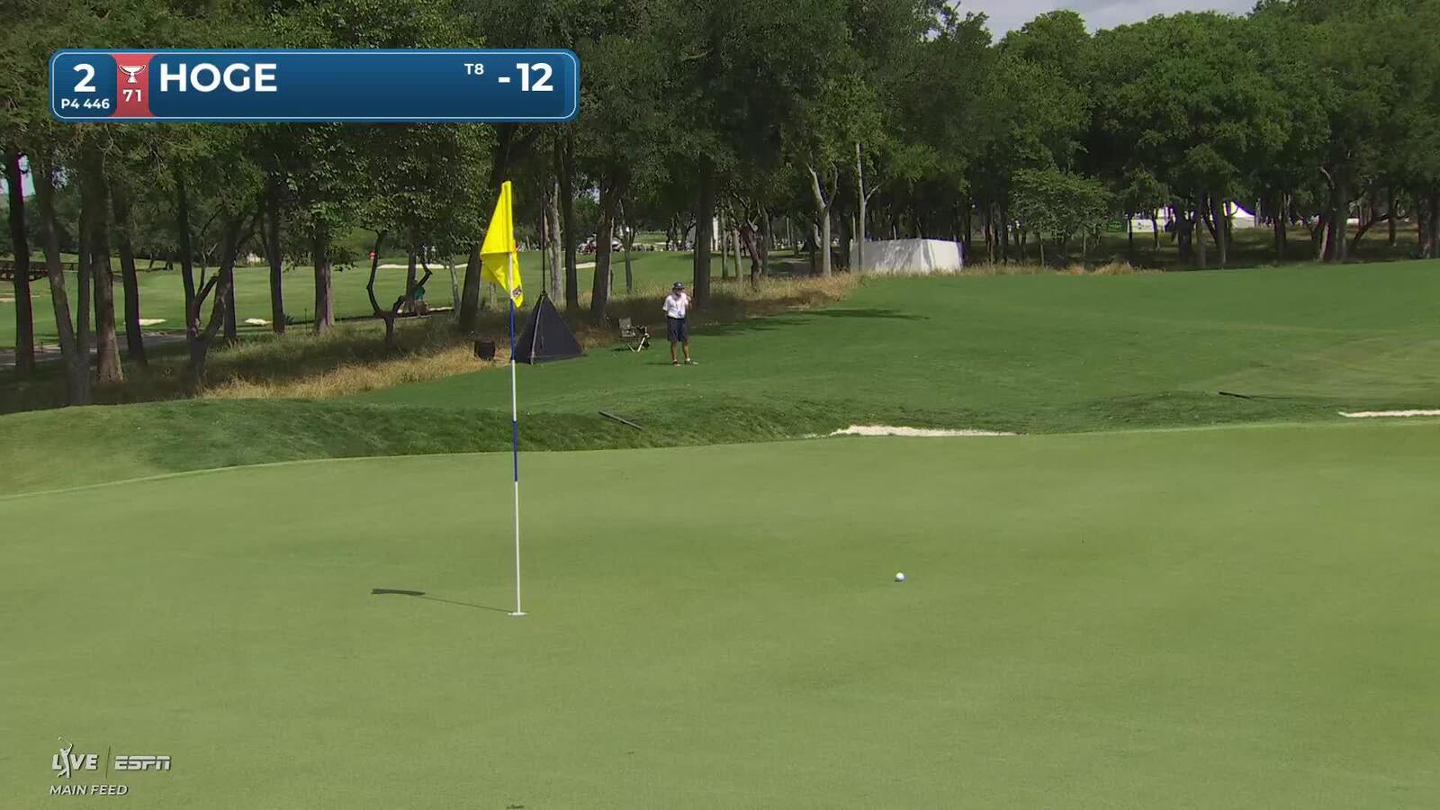 Tom Hoge's 148-yard approach sets up birdie on No. 2 at THE CJ CUP