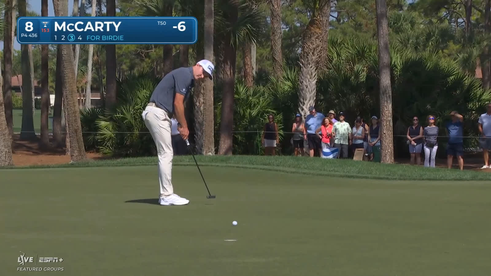 Matt McCarty jars 17-foot birdie putt at Cognizant Classic