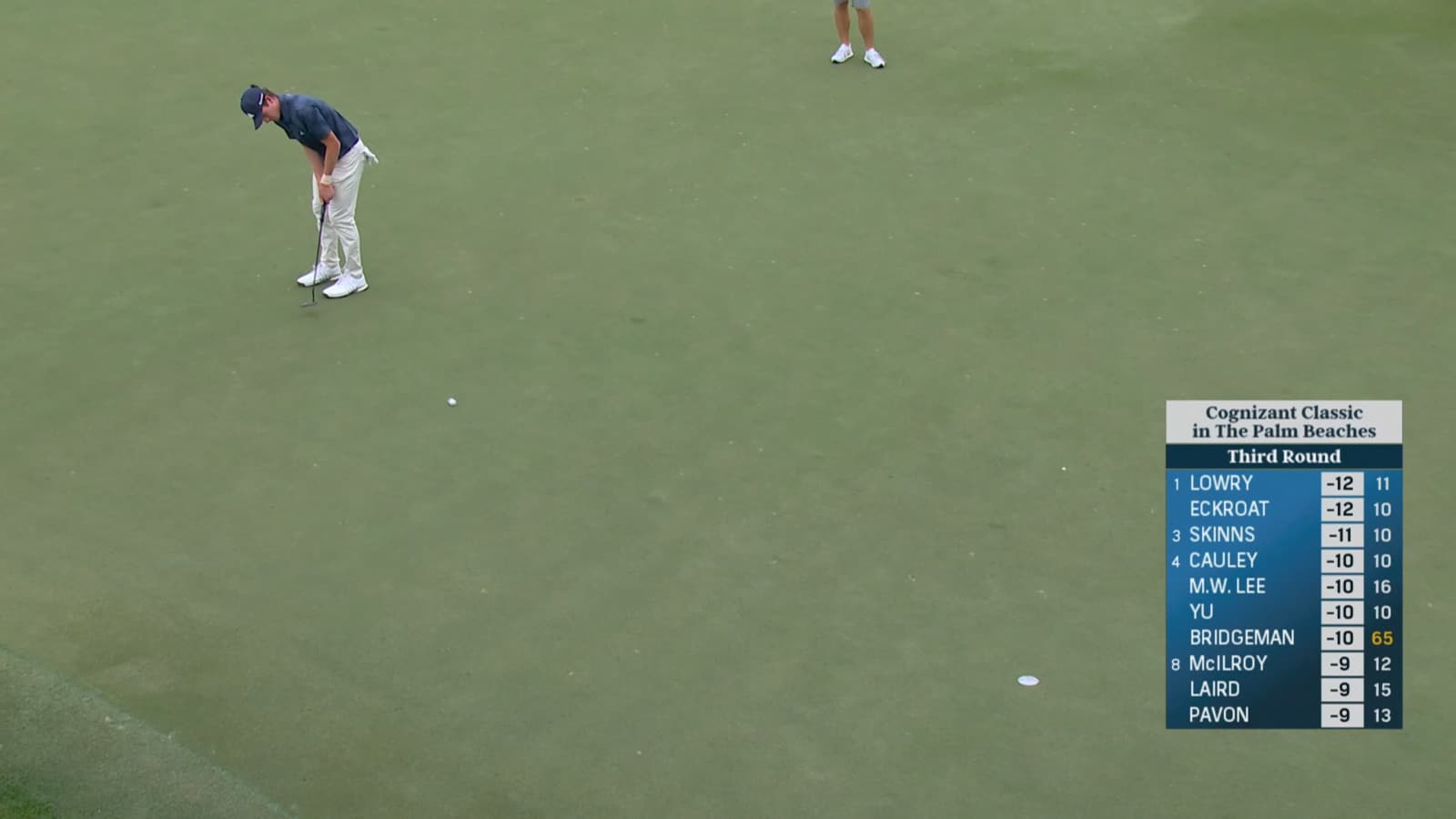 Nick Dunlap sinks 23-footer for birdie at Cognizant Classic