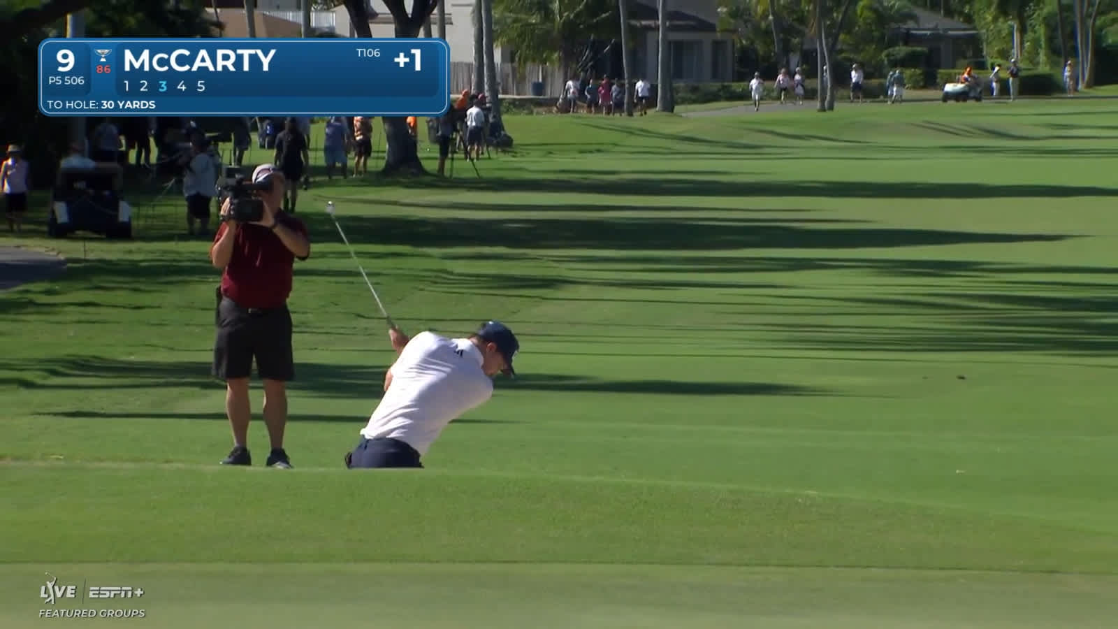 Matt McCarty gets up-and-down from the bunker and birdies at Sony Open