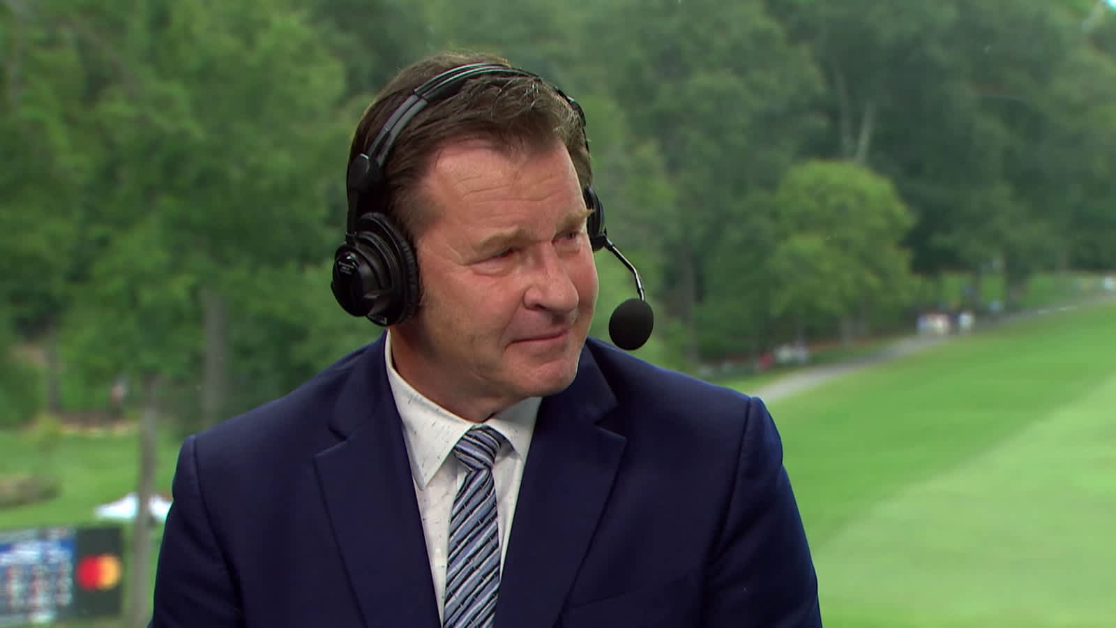 CBS’s tribute for Nick Faldo’s final broadcast