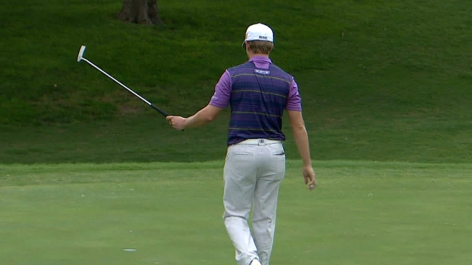 Chris Stroud makes birdie on No. 7 at Crowne Plaza