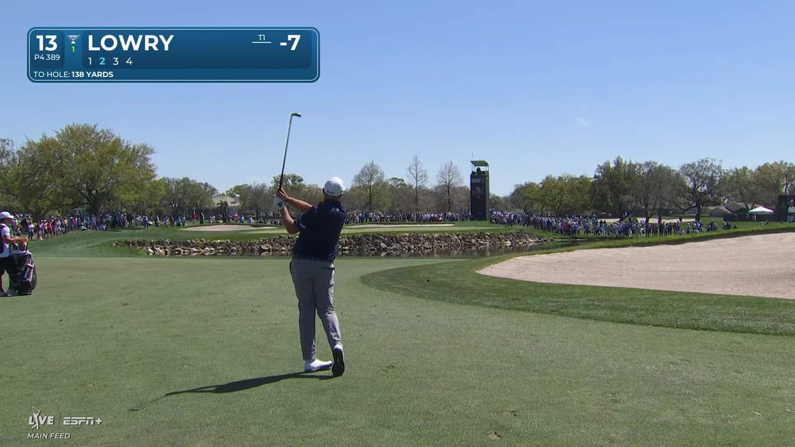 Shane Lowry sinks a 35-foot birdie putt at Arnold Palmer Invitational