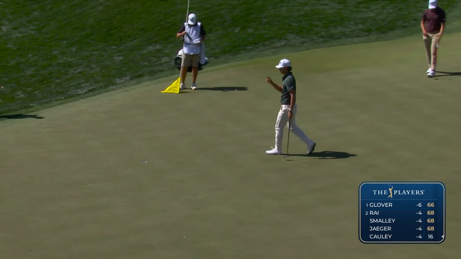 Min Woo Lee trickles in birdie putt at THE PLAYERS
