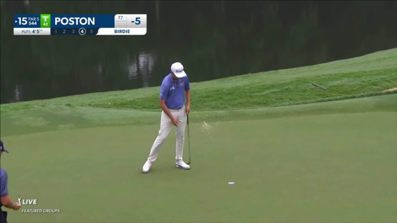 J.T. Poston makes birdie at Wyndham