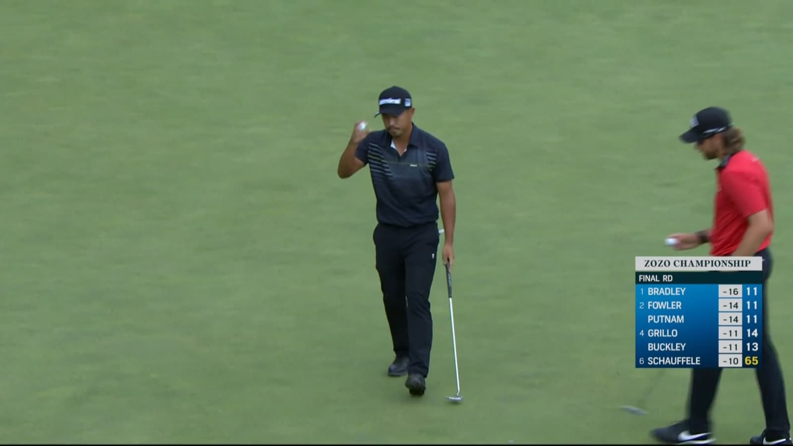 Satoshi Kodaira makes tap-in birdie at ZOZO 