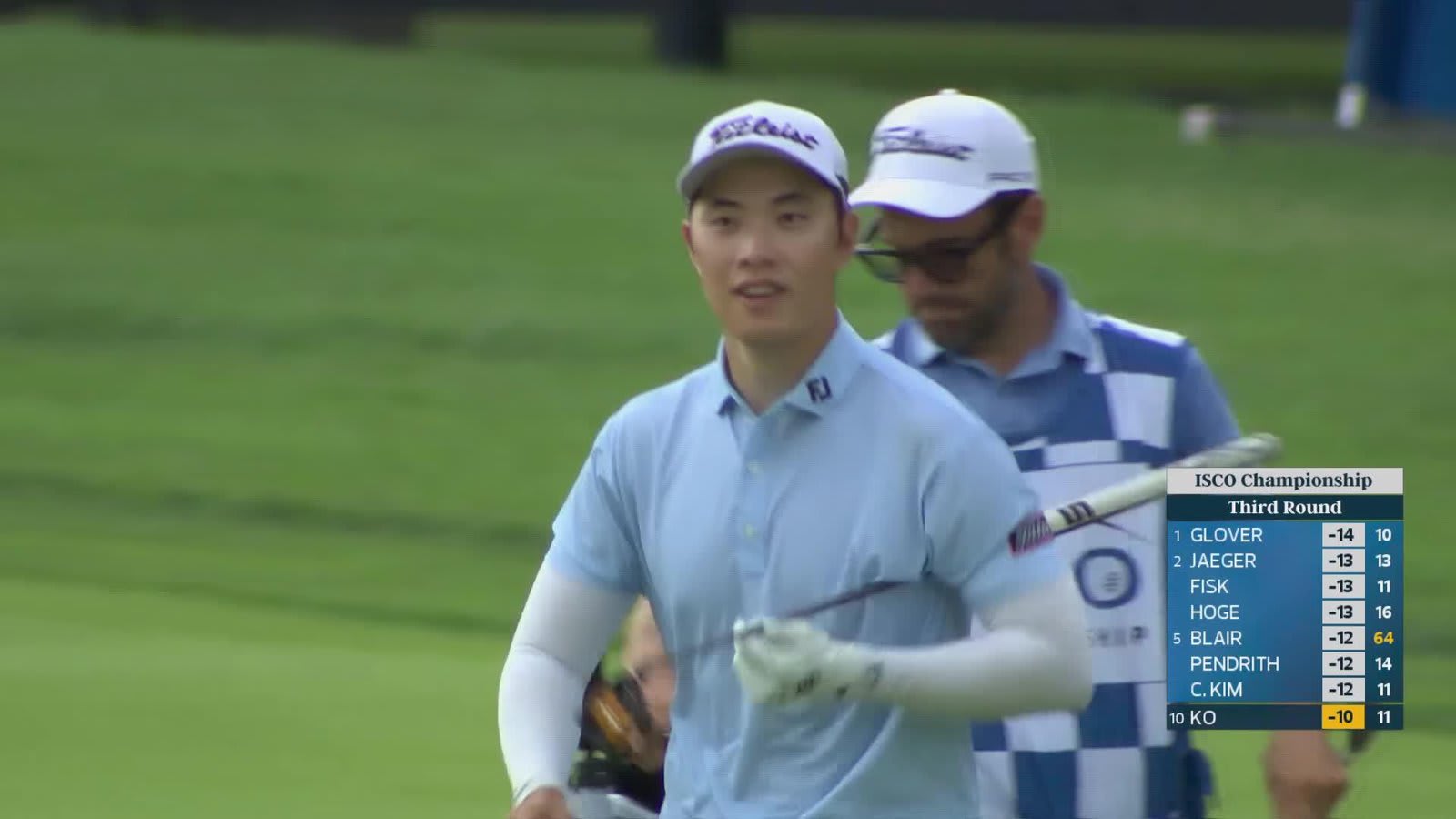 Jeong Weon Ko drains 8-foot birdie putt on No. 12 at ISCO Championship