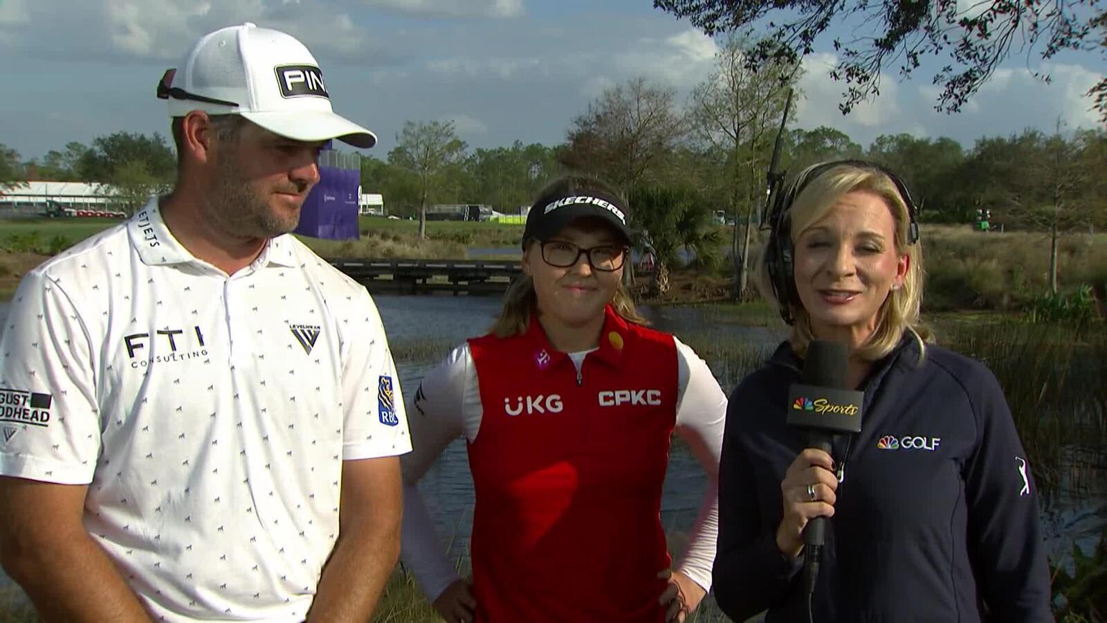 Team Conners/Henderson's interview after Round 3 of Grant Thornton