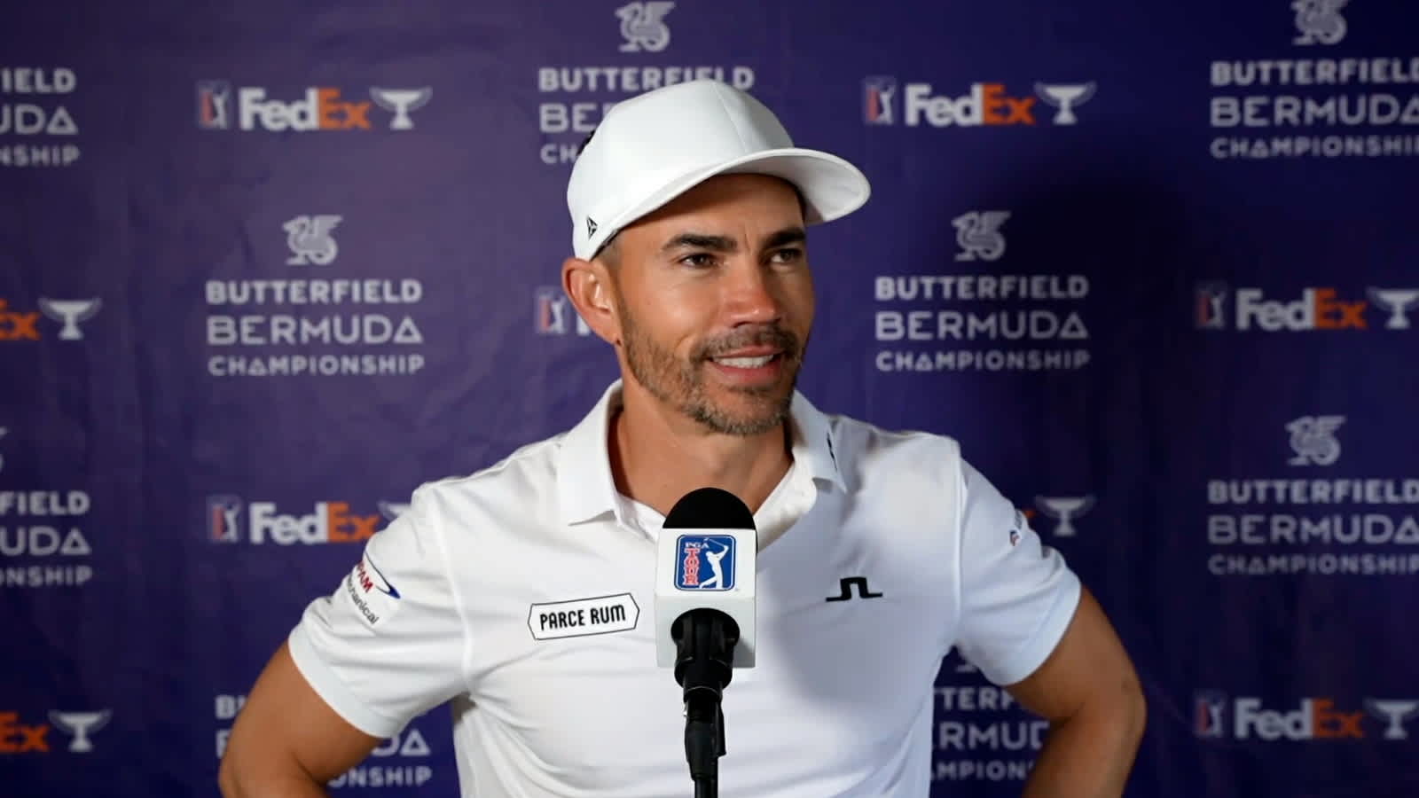 Camilo Villegas’ news conference after winning Butterfield Bermuda