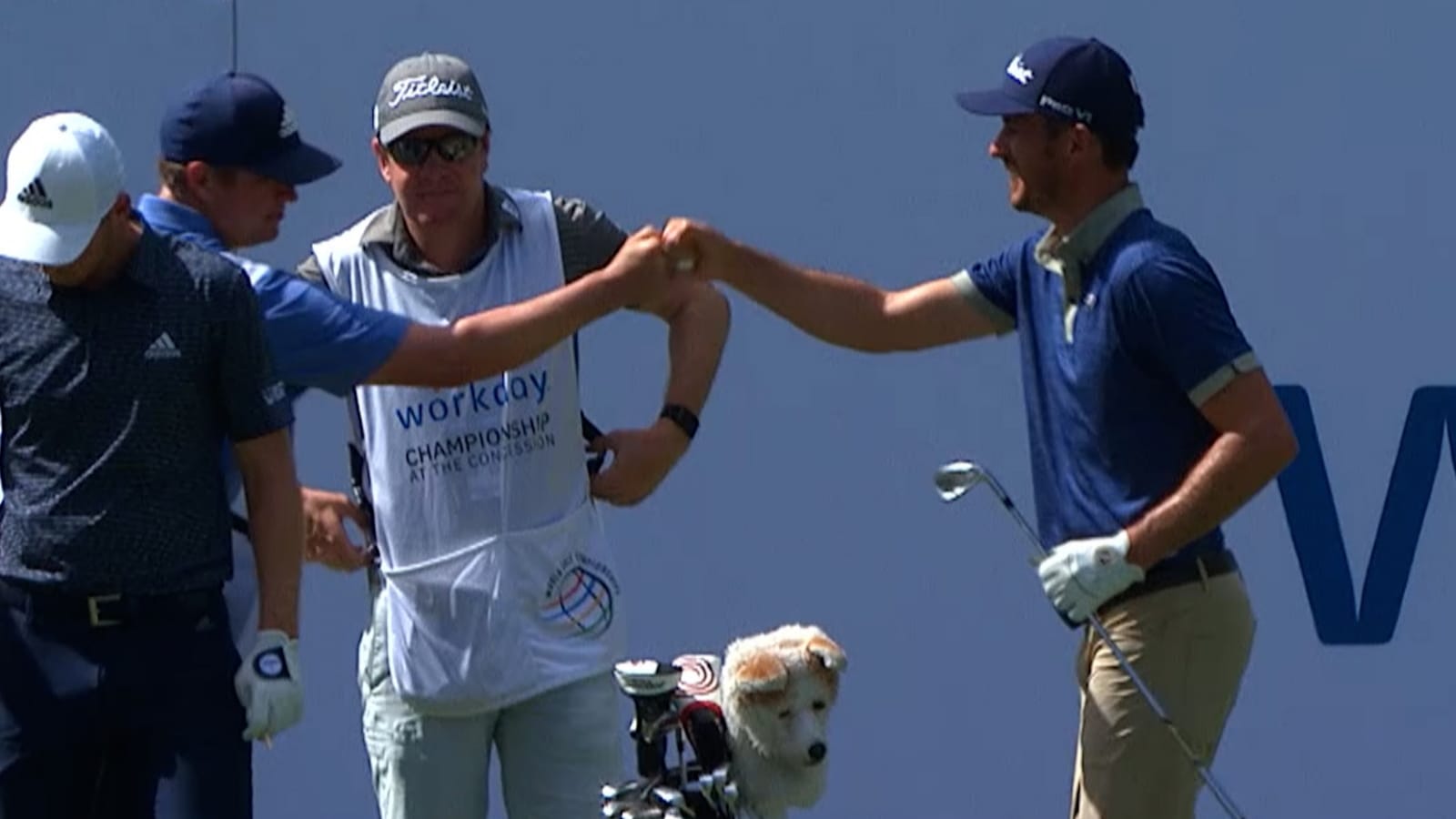 Trevor Simsby’s ace is the Shot of the Day