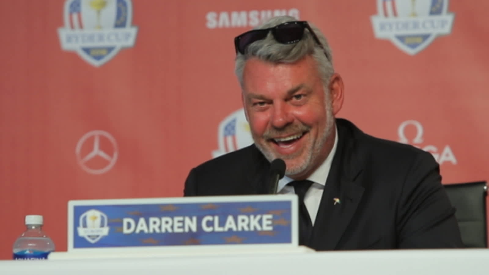 Darren Clarke talks pairings before the Ryder Cup