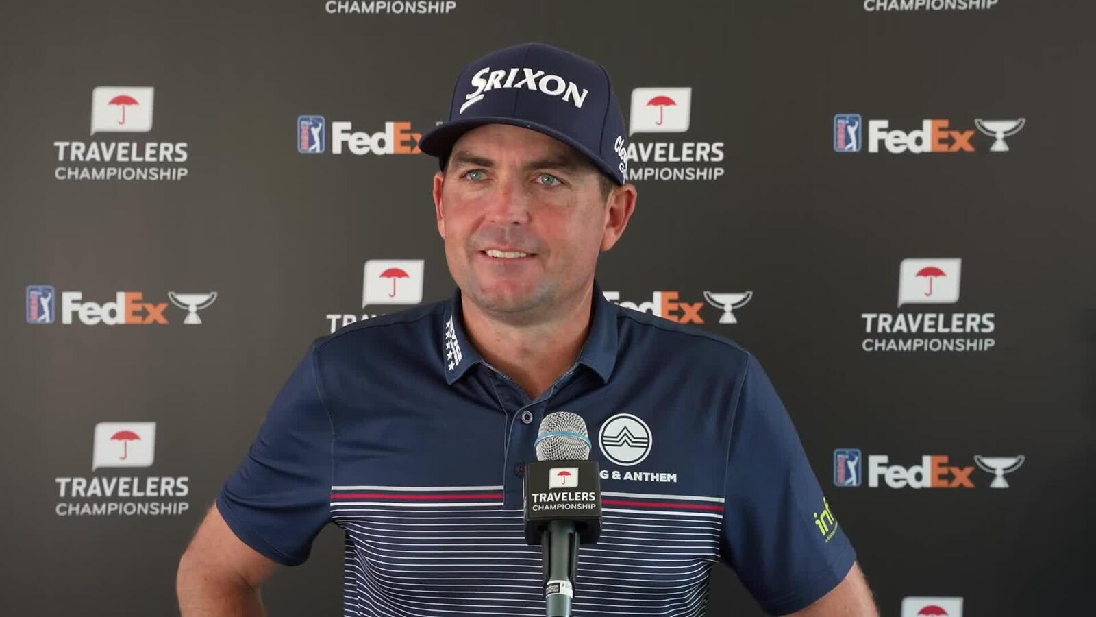 Keegan Bradley’s interview after Round 1 of Travelers
