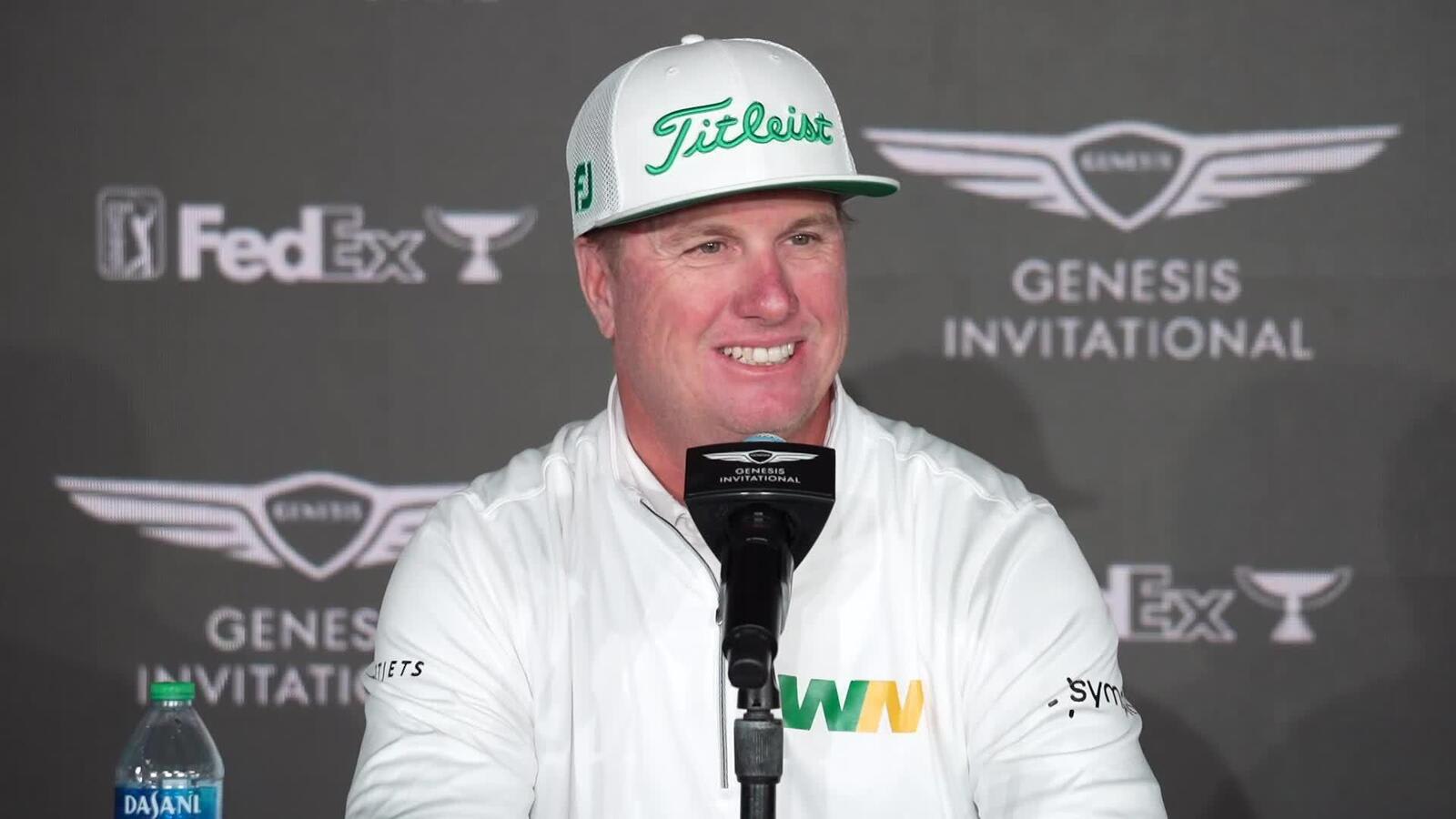 Charley Hoffman reflects on receiving praise from Tiger Woods after finish at WM Phoenix Open