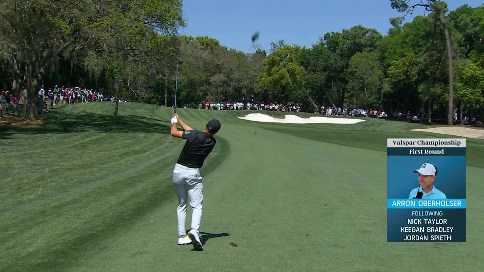 Jordan Spieth's quality wedge leads to birdie at Valspar