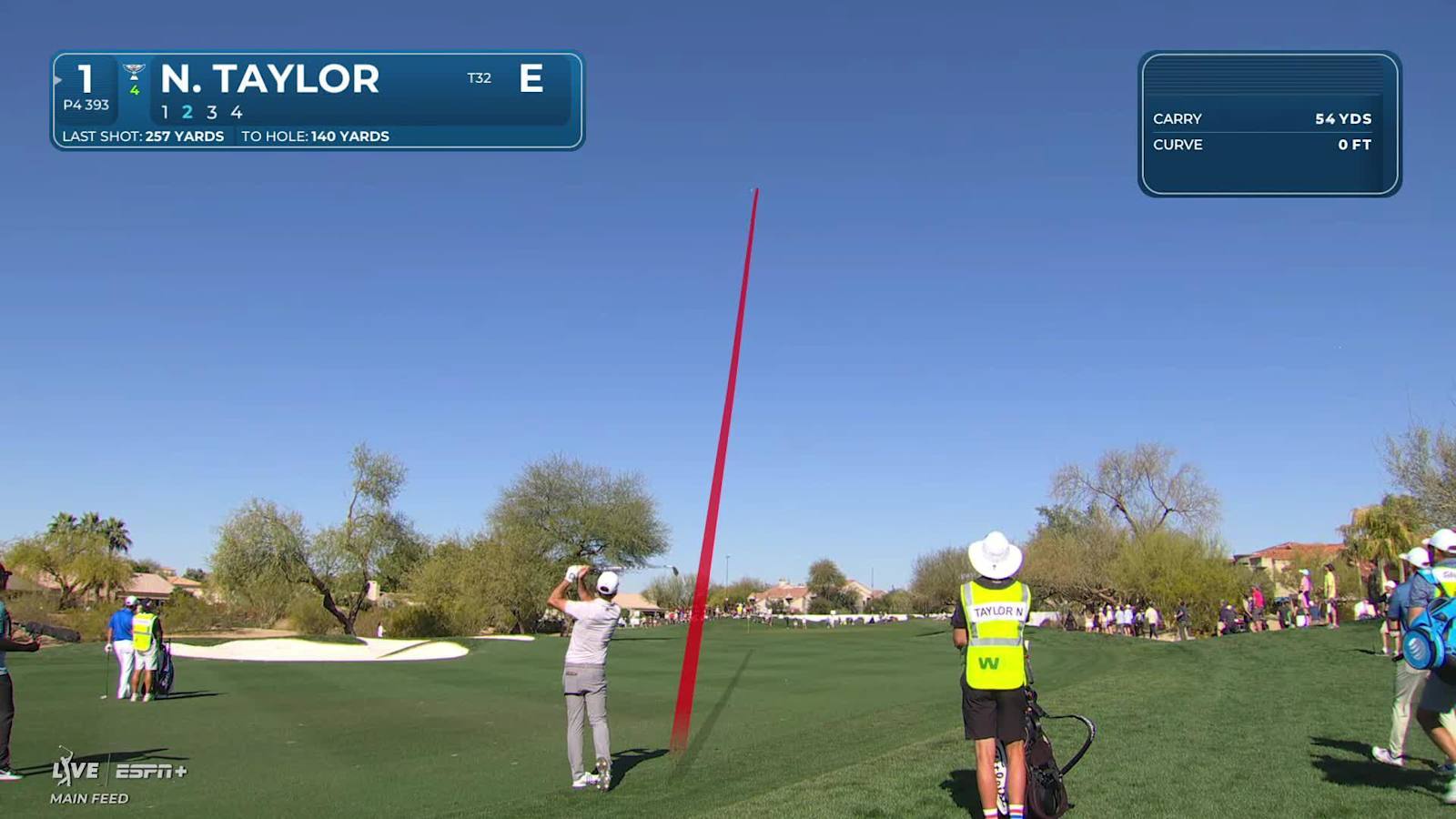 Nick Taylor hits tight approach and birdies at WM Phoenix Open