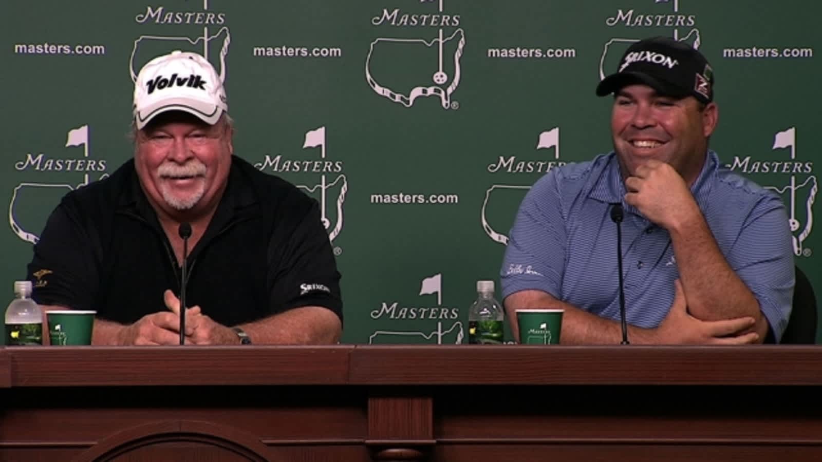 The Stadlers comment before the Masters