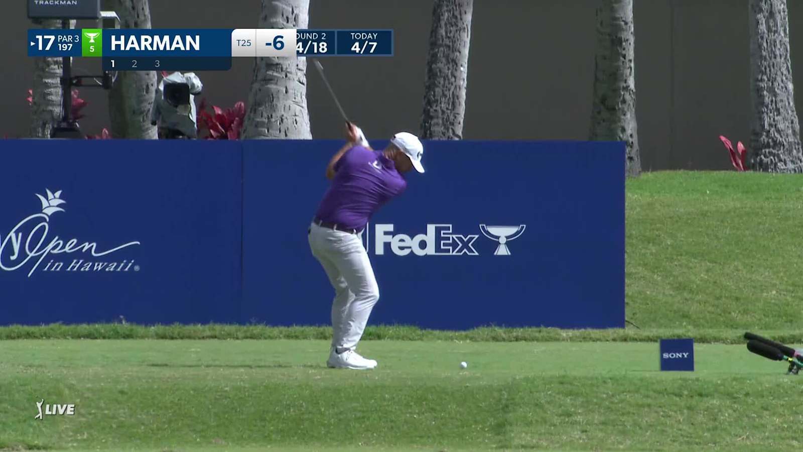Brian Harman lips out hole-in-one at Sony Open