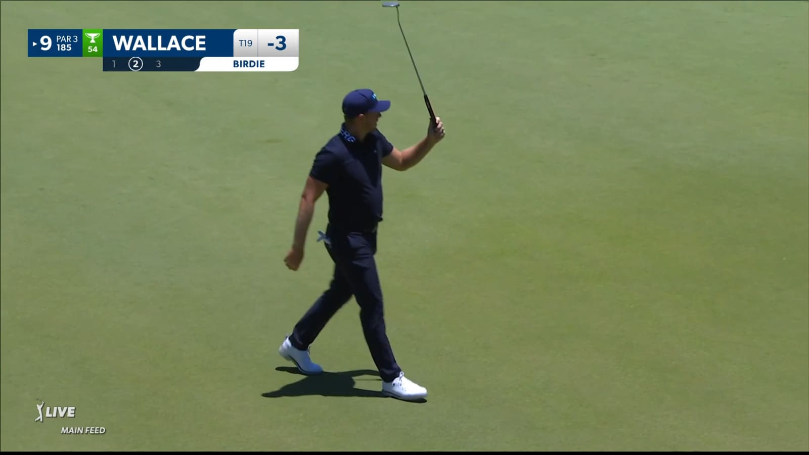 Matt Wallace buries 36-foot birdie at Mexico Open