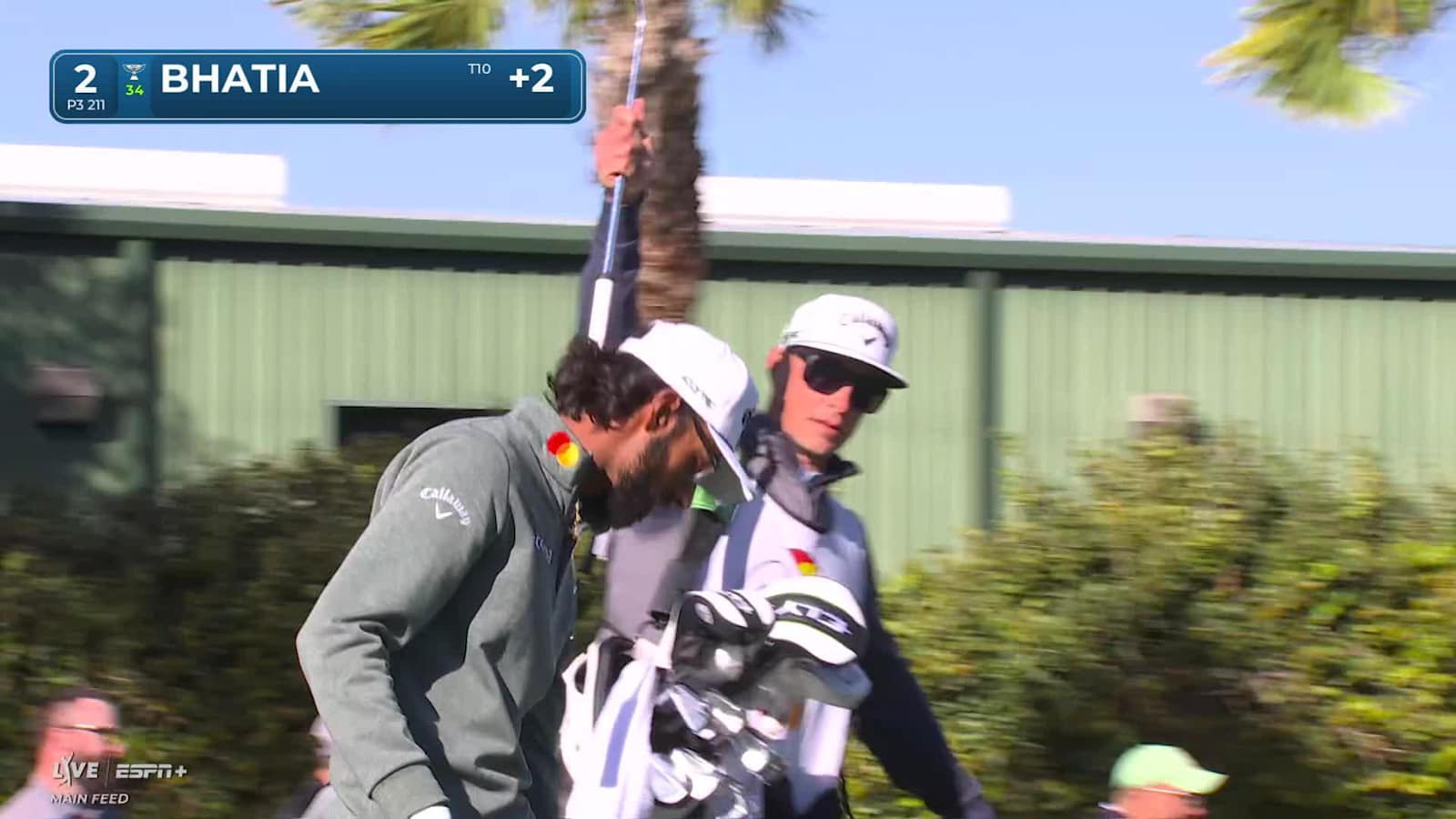 Akshay Bhatia's aggressive tee shot yields birdie at Arnold Palmer