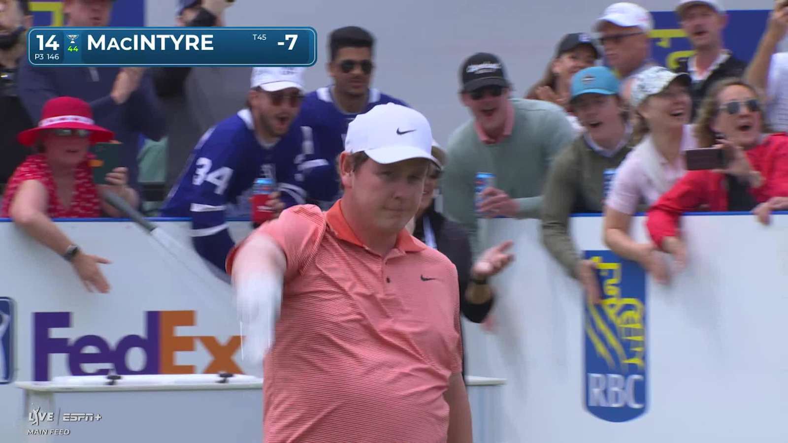 Robert MacIntyre's excellent tee shot leads to birdie at RBC Canadian